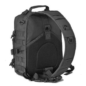 20L Tactical Backpack Pack Military Sling Ryggsäck Armé Molle Vattentät EDC RuckSack Väska för Utomhus Vandring Camping Jakt Y0721