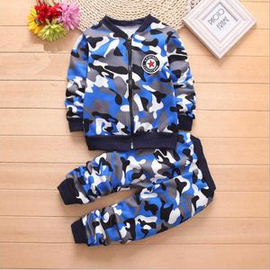 Vestiti invernali per neonate Ragazze Set caldo cappotto con cerniera spessa + mutanda 2 pezzi vestito Cartoon Girl Boy tuta sportiva abbigliamento per bambini X0802