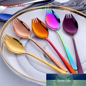 Outdoor Travel Picnic Tableware Spork Spoon Fork 3 in 1 Cutlery Set Stainless Steel Cutlery Factory price expert design Quality Latest Style Original Status