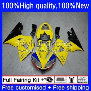 Fairings Kit för Triumph Daytona600 Daytona cc cc cc Body No Daytona650 Daytona Gult svart ABS karosseri