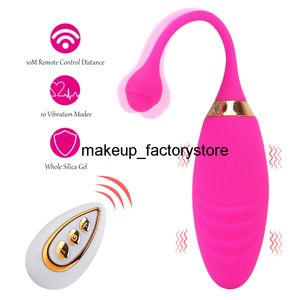 Masaż 10 prędkości dorosłych sex zabawki żeński student masturbacja para noszenie wibrator świetlisty pilot wibracyjny jajka