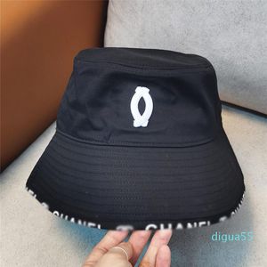 Designers de alta qualidade Bucket Hat Moda Homens Ponto Brim Ponto Chapéus Homem Mulheres Sunhat Pescador Caps Bordado Respirável Cap