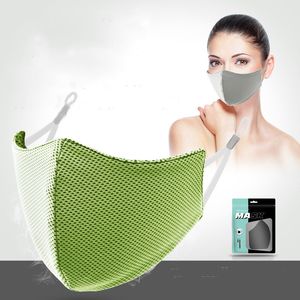 Cooling Cold Feeling Masks Sport Cycling Bodybuilding Mouth Cover Length Adjustable Absorb Sweat Quick-dry Summer Sunscreen Mask Washable Face shield LT14