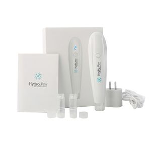 Wireless 2 em 1 H2 hydra caneta Derma roller caneta micro-needling com kit de cartucho dispositivo automático aplicador de soro 10 conjuntos / lote dhl