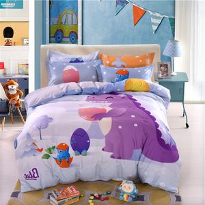 Bonito menino menina crianças crianças conjuntos de cama com 8 peças puro colilão colcha cama cobre alta qualidade para criança
