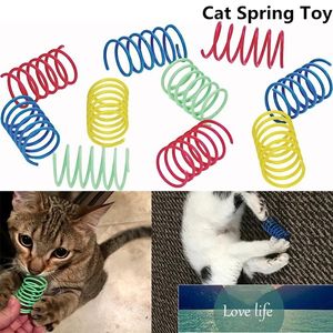 4/8pcs Kitten Cat Toys Wide Durable Heavy Gauge Colorful Springs Cat Pet Toy Factory price expert design Quality Latest Style Original Status