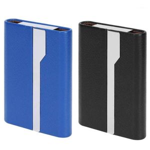 Storage Bags Business Card Case Easy To Open Name Holder Stylish Design Large Capacity PU Leather Lightweight For Gift