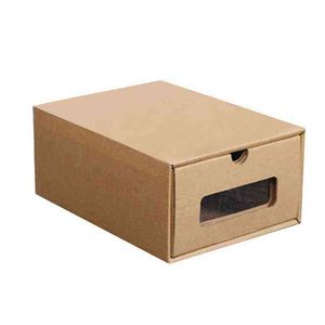 Nicefurniture Cardboard Shoe Box Waterproof Storage Socks Stationery Toys Underwear Stackable