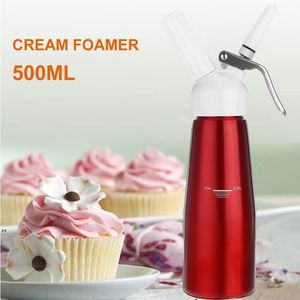 500 ml N2O Dispenser Krem Vurucu Kahve Tatlı Soslar Tereyağı Kılavuz Alüminyum Alaşım Krem Köpük Makinesi Kek Araçları Deniz Nakliye RRD8621