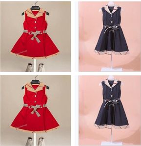 Mädchen Kleider Plaid Sommer Baby Mädchen Kinder Tag Kleid Kinder Designer Prinzessin Kleidung