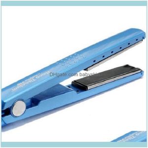 Ferramentas de cabelo alisadores Care Products Pro 450f 1 1/4 Plate Titanium Endireador Irons Flat Iron Malling Styling