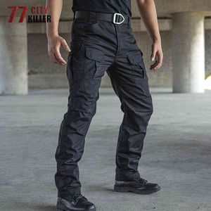 77City Killer Tactical Pants Men Waterproof Combat Joggers Male Multi-pocket SWAT Cargo Stretch Work Trousers Hombre Size S-2XL H1223