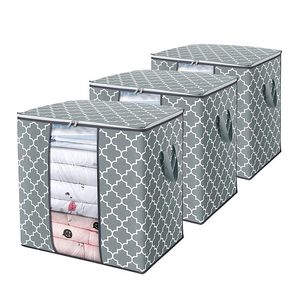 Opbergzakken Opvouwbare Box Draagbare Jas Rack Organiseren Tas Koffer Niet-Geweven Huishoudelijke Quilt Container