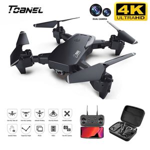 Новый S60 RC Drone 4K Profession HD широкоугольный Дрон Камеры 1080P WiFi FPV Двойная камера Высота Держите вертолетные игрушки