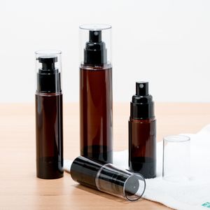 15/30/50 / 100 ml Airless Lotion Pump Bottle Lege Hervulbare Spray Parfum Verstuiver Reizen Vacuüm Container