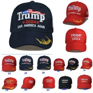 パーティーの帽子Trump 2024野球帽アメリカ合衆国一般選挙キャップMake America Great Donald Snapback Sports HatファッションキャップHH21-116