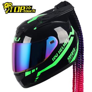 Capacetes de motocicleta 2021 Helpacoss Capacete Full Rosto Casco Moto Moto Elétrica Riding Racing para homens mulheres