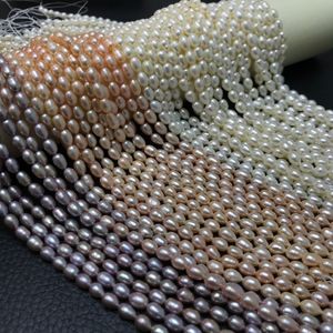 Perle di perle naturali perline perline perline rendono gioielli da sposa Christm gioielli fai da te collana collana orecchini anelli Goth per le donne