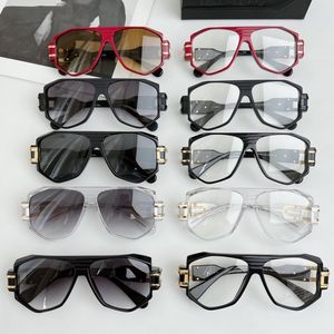 Moda Erkekler Güneş Gözlüğü Degrade Gri Kahverengi Lensler Büyük Çerçeve Gözlük Erkekler Gözlük UV Koruma Erkek Marka Tasarımcısı Optik Gözlük Çerçeveleri Orijinal Kutusu ile