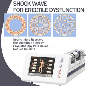 Outros equipamentos de beleza terapia profissional focada em ondas de choque ESWT Ereção Desfruns