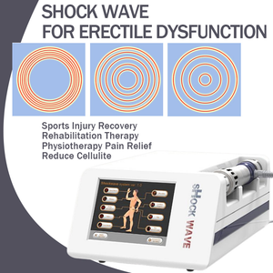 Annan skönhetsutrustning Professionell fokuserad chockvågterapi ESWT ERECtion Disfunctions Ed Acoustic Shock Wave Physical Therapy Machines Smärta Borttagning