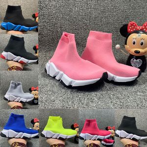 Wholesale shoes teenage girls for sale - Group buy with box kid boy girl Speed Runner Sock for Boys Socks Shoes Boots Child Trainers Teenage Light and comfortable White Pink Red Grey Hight Top Kids Edition Sneakers