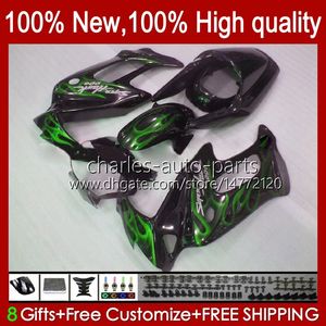 Body OEM for Honda VTR1000F SuperHawk 97-05 51 No.205 VTR 1000 VTR 1000 Green Flames F 1000F 97 98 99 00 2001 2002 2003 2005 VTR-1000F 1997 1997 1997 1997 1997 1997 1997 1997 1997 1997 1997 1999 2000 01 02 05フェアリング