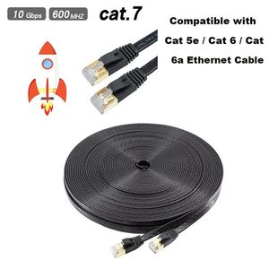 ingrosso Modem Via Cavo-Cavo Ethernet RJ45 Cat7 cavo LAN Rete RJ45 per cavo patch compatibile Cat6 per cavo router modem etherneta42