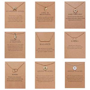 Karma Gold Color Three Circle Pearls of LOVE Good Luck Elephant Free Spirit Dragonfly Beautiful Butterfly Necklace Chain Choker G1213