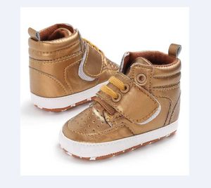 Newborn Baby Girl Soft Sole Leather Crib Shoes Anti-slip Sneaker Prewalker 0-18m G1023