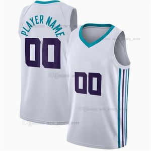 Impresso Personalizado DIY Design Basketball Jerseys Fardos de Equipe Imprimir Letras Personalized Nome e Número Mens Mulheres Crianças Juventude Charlotte008