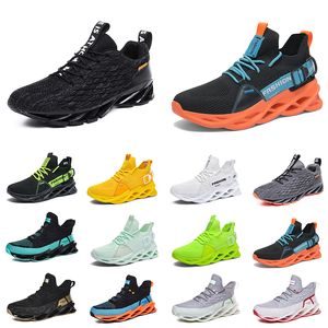 men running shoes breathable trainers wolf grey Tour yellow teal triple black white green mens outdoor sports sneakers Hiking thirty five