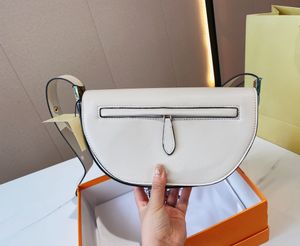 7A OLYMPIA Handbags Мужская сумка 2021 Новейшая сумка через плечо полукруглой формы с широким ремешком 268k