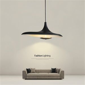 Postmodern Simple Dining Room Pendant Lampor Nordic Interior Lighting Living Room Cafe Restaurant Ljuskrona