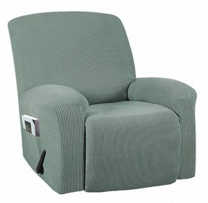 Wholesale 1 seater sofa resale online - Chair Covers Feature Soft Thick Jacquard Seat Recliner Slipcover Elastic Bottom Sofa With