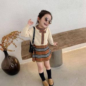 Set Trendy Toddler Clothing Girl Dresses Spring Designer Newborn Baby Cute Clothes For Little Girls Outfit Cloth
