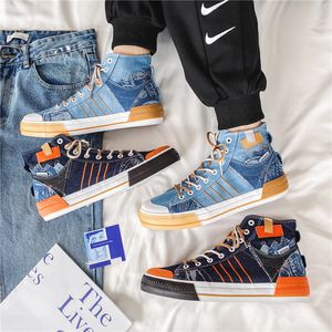 2021 Designer Running Skor För Män Ljus Deep Blue Fashion Mens Trainers Högkvalitativa Utomhus Sport Sneakers Storlek 39-44 qt