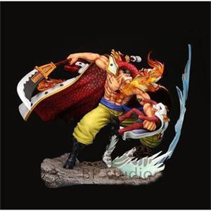 One Piece anime GK Edward Newgate Um confronto Sakazuki embalado em caixa Garage Kit L0226