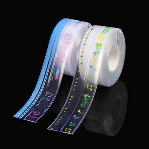 Väggklistermärken 3.8cm * 3.2m Vattentät Kökshandtag Tape Badrum Tillbehör Transparent Självhäftande söm PVC