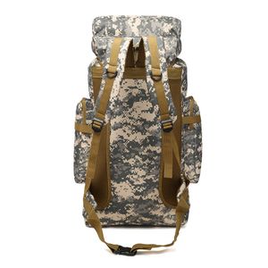 Waterproof Molle Camo Tactical Backpack Military Army Hiking Camping Backpack Travel Rucksack Outdoor Sports Climbing Bag Y0721