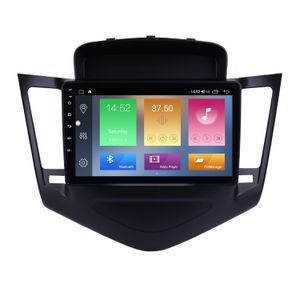 9インチのAndroid 10車DVD HDラジオプレーヤーのためのChevy Chevrolet Cruze 2013-2015 GPSナビゲーションUSB OBD2 TouchScreen SWC