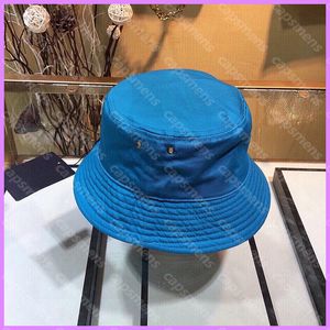 Kobiety Dopasowane Kapelusze Designer Wiadro Kapelusz Płaskie Czapki Kapelusze Męskie Casquette Dwa Baszyna Wearable Czapka Brim High Quality D218101F