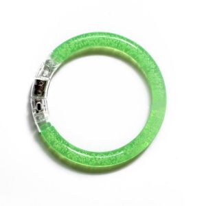 Nuovo braccialetto di luce acrilica 1PC Braccialetto Flash LED Emettitore di luce elettronico Giocattoli per bambini Braccialetto luminoso luminoso colorato di alta qualità