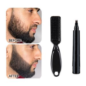 Altro Trucco Uomo Penna per la crescita della barba Capelli facciali Riparazione dei baffi Forma Penne per la ricrescita Potenziatore della barba Nutriente Strumenti per modellare