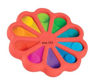 Fidget Brinquedos Bolha de Dedo Press Relevo Fingertip Toy Stress Educacional Criativo Crianças Bebê Presente Sensor Squeeze