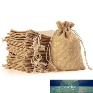 Wrap Pokładzie 100piece Burlap Torby ze sznurkiem na wesele, Arts Crafts Projekty, prezenty, biżuteria, Boże Narodzenie (11 Cena fabryczna Ekspert Quality Quality Najnowsze