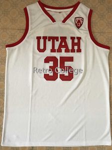 35 Kyle Kuzma Utah College Basketball Jerseys Embroidery Stitched Personalized Custom Any Size and Name