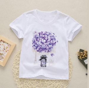 2022 Balloon Girls T-Shirt Ragazzi Manica Corta Tee Top Bambini Cartoon Stampa Vestiti Bambini Festa di Compleanno