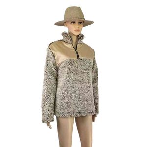Fur Integrated Lion Down Coat Creative Sheep Sheared Fur Coat Women 211207
