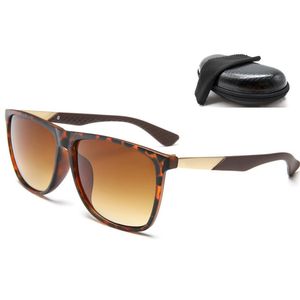 10pcs Designerin Sonnenbrille für Männer Frauen Schildkröte Rahmen Brown Linsen Klassiker Vintage Eyewear Radfahren Fahren Mode -Sonnenbrillen mit kostenloser Hülle